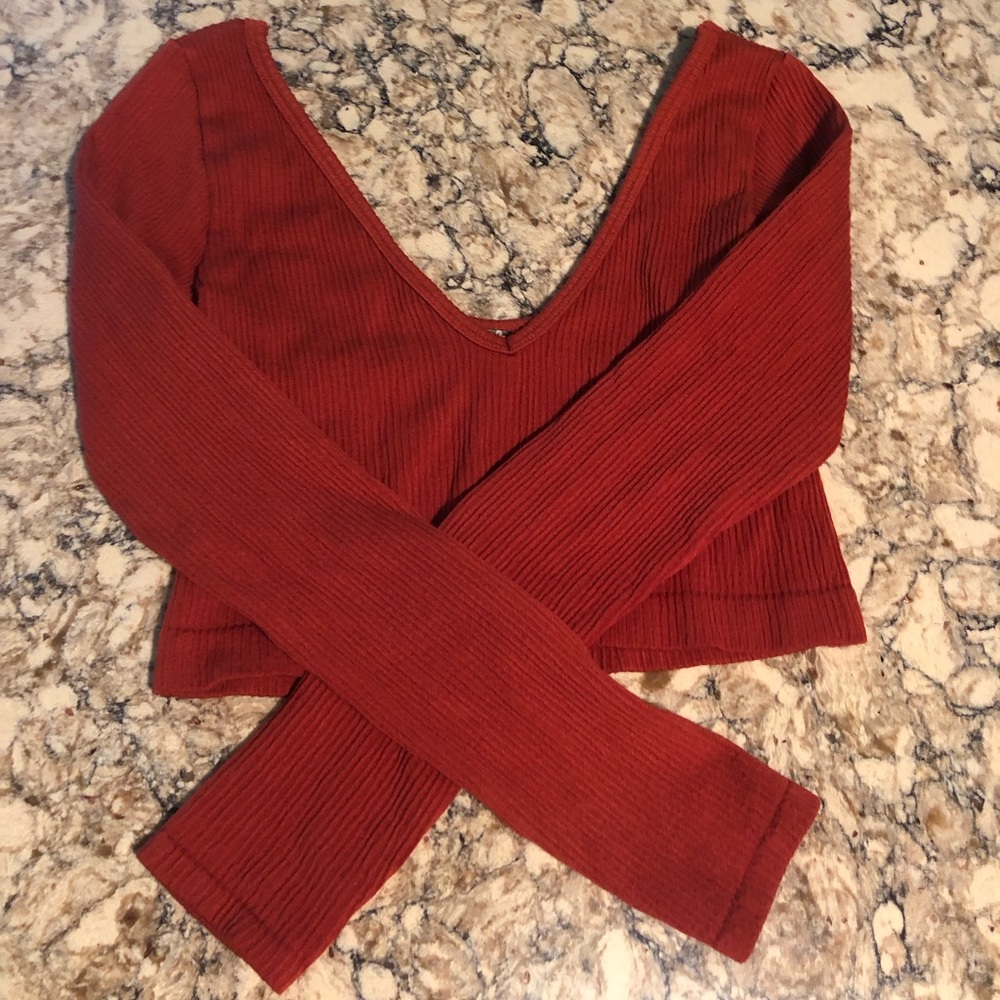 Urban Outfitters Out from Under Long Sleeve Crop Top